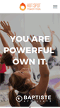 Mobile Screenshot of hotspotpoweryoga.com
